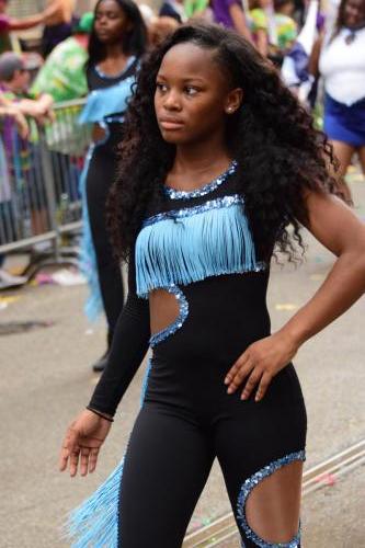 Krewe of Mid-City Parade at Mardi Gras 2018 in New Orleans