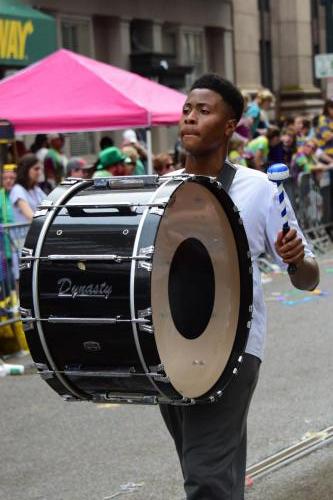 Krewe of Mid-City Parade at Mardi Gras 2018 in New Orleans