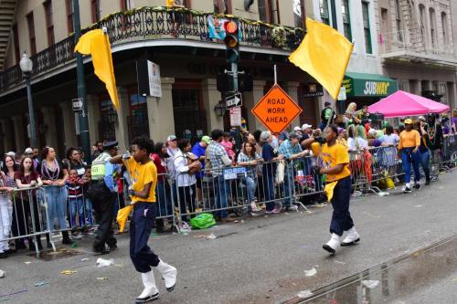 Krewe of Mid-City Parade at Mardi Gras 2018 in New Orleans