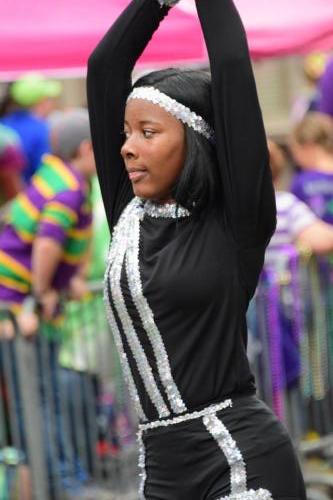 Krewe of Mid-City Parade at Mardi Gras 2018 in New Orleans