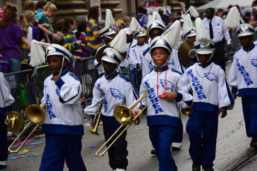 Krewe of Mid-City Parade at Mardi Gras 2018 in New Orleans