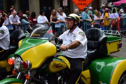Krewe of Okeanos Parade at Mardi Gras 2018 in New Orleans