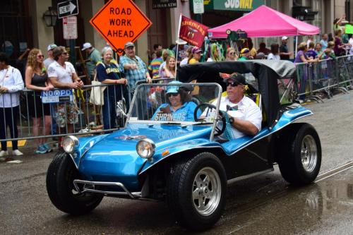Krewe of Okeanos Parade at Mardi Gras 2018 in New Orleans