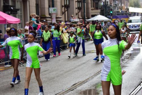Krewe of Okeanos Parade at Mardi Gras 2018 in New Orleans