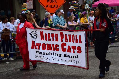 Krewe of Okeanos Parade at Mardi Gras 2018 in New Orleans