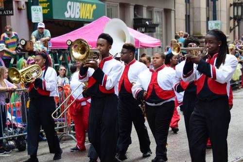 Krewe of Okeanos Parade at Mardi Gras 2018 in New Orleans