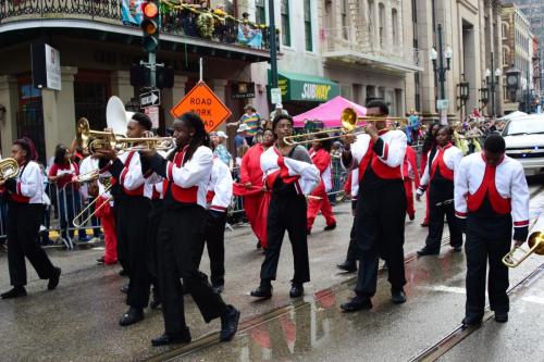 Krewe of Okeanos Parade at Mardi Gras 2018 in New Orleans