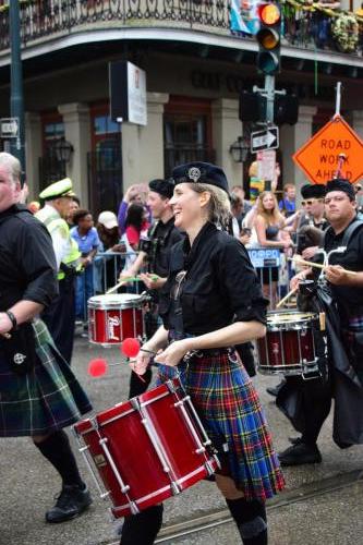 Krewe of Okeanos Parade at Mardi Gras 2018 in New Orleans