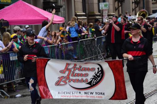 Krewe of Okeanos Parade at Mardi Gras 2018 in New Orleans