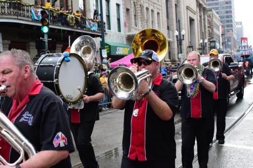 Krewe of Okeanos Parade at Mardi Gras 2018 in New Orleans