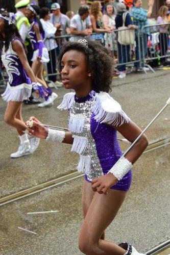 Krewe of Okeanos Parade at Mardi Gras 2018 in New Orleans