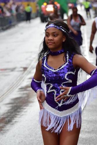 Krewe of Okeanos Parade at Mardi Gras 2018 in New Orleans