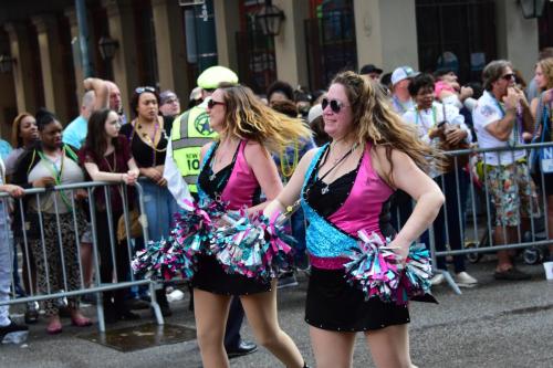 Krewe of Okeanos Parade at Mardi Gras 2018 in New Orleans