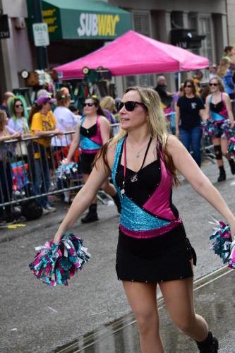 Krewe of Okeanos Parade at Mardi Gras 2018 in New Orleans