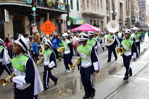 Krewe of Okeanos Parade at Mardi Gras 2018 in New Orleans