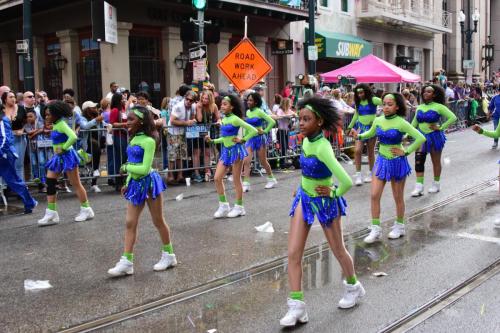 Krewe of Okeanos Parade at Mardi Gras 2018 in New Orleans