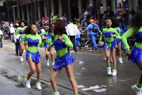 Krewe of Okeanos Parade at Mardi Gras 2018 in New Orleans