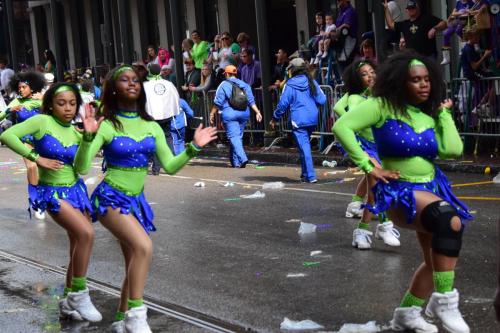 Krewe of Okeanos Parade at Mardi Gras 2018 in New Orleans