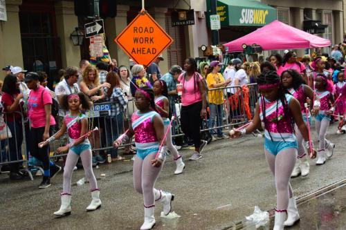 Krewe of Okeanos Parade at Mardi Gras 2018 in New Orleans