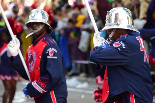 Krewe of Zulu Parade during Mardi Gras