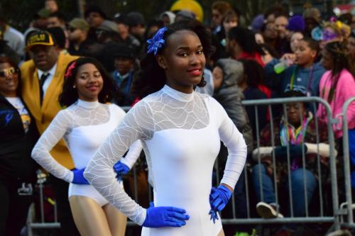 Krewe of Zulu Parade during Mardi Gras