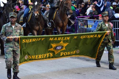 Krewe of Zulu Parade during Mardi Gras