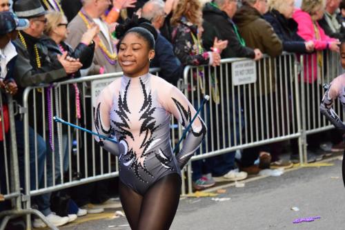 Krewe of Zulu Parade during Mardi Gras