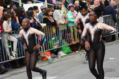 Krewe of Zulu Parade during Mardi Gras