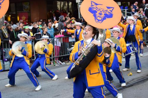 Krewe of Zulu Parade during Mardi Gras