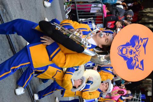 Krewe of Zulu Parade during Mardi Gras