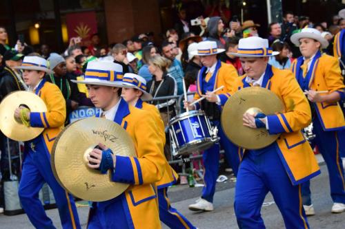 Krewe of Zulu Parade during Mardi Gras