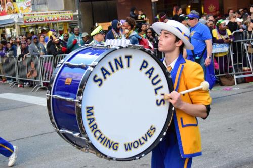 Krewe of Zulu Parade during Mardi Gras