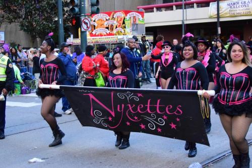 Krewe of Zulu Parade during Mardi Gras