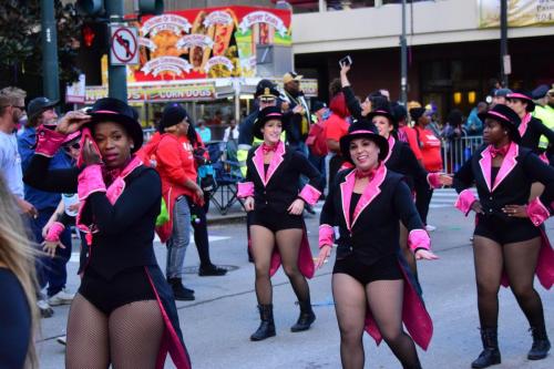 Krewe of Zulu Parade during Mardi Gras