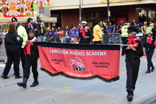 Krewe of Zulu Parade during Mardi Gras