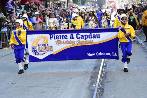 Krewe of Zulu Parade during Mardi Gras