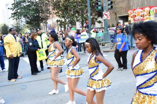 Krewe of Zulu Parade during Mardi Gras