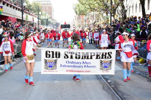 Krewe of Zulu Parade during Mardi Gras