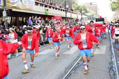 Krewe of Zulu Parade during Mardi Gras