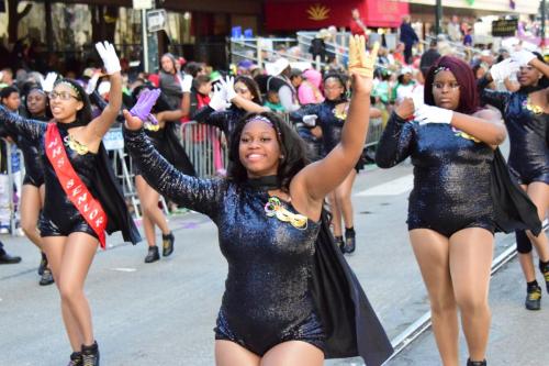 Krewe of Zulu Parade during Mardi Gras