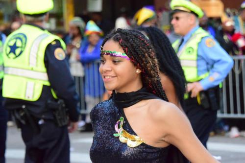 Krewe of Zulu Parade during Mardi Gras