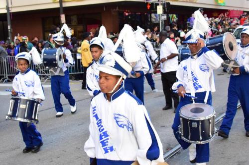 Krewe of Zulu Parade during Mardi Gras