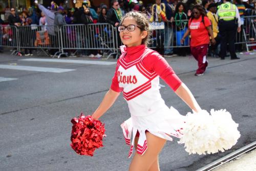 Krewe of Zulu Parade during Mardi Gras