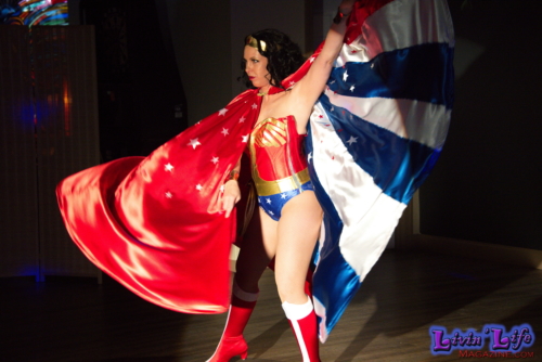 A Night of Burlesque - Heroes and Villains at ZenfiniTea