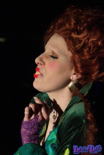 A Night of Burlesque - Heroes and Villains at ZenfiniTea