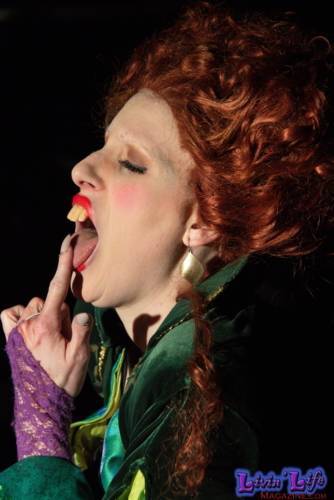 A Night of Burlesque - Heroes and Villains at ZenfiniTea