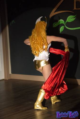 A Night of Burlesque - Heroes and Villains at ZenfiniTea