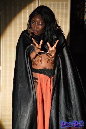 A Night of Burlesque - Heroes and Villains at ZenfiniTea