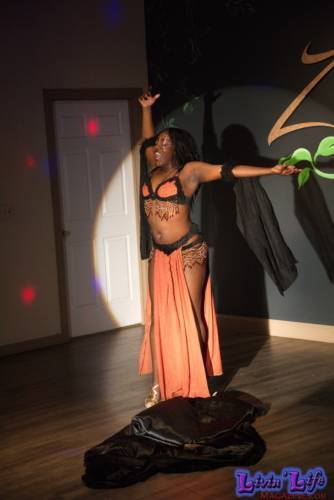 A Night of Burlesque - Heroes and Villains at ZenfiniTea