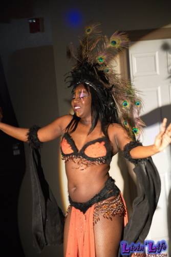 A Night of Burlesque - Heroes and Villains at ZenfiniTea